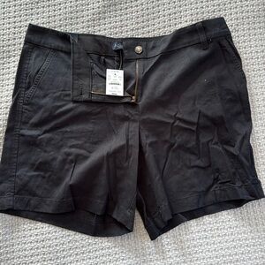 NWT Black Womens J Crew 7” shorts